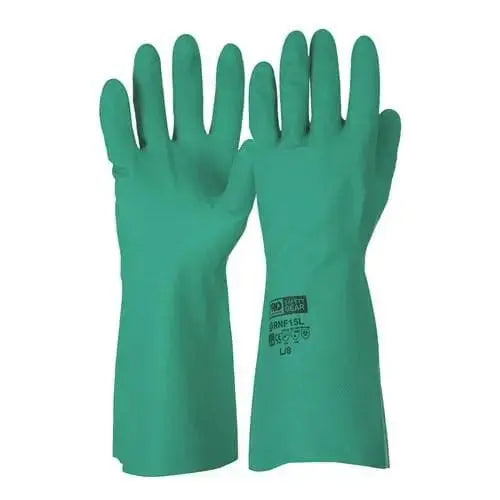 Pro Choice Green Nitrile - Length 33cm X12 - RNF15 PPE Pro Choice S/6